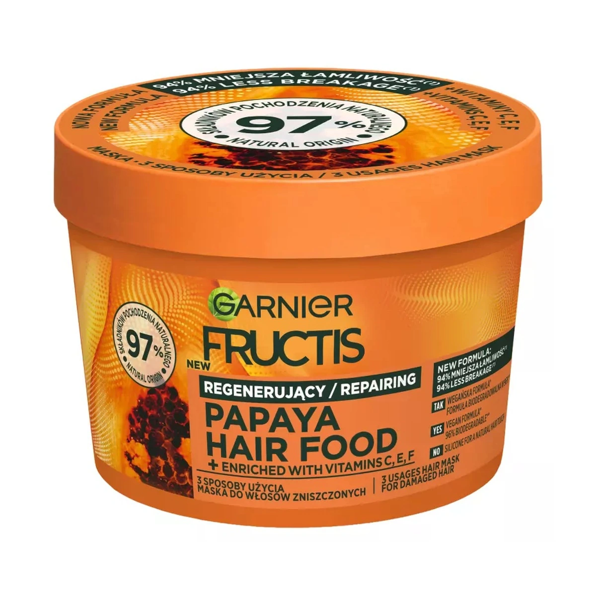 Fructis Papaya Hair Food 3-in-1 Mask